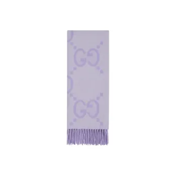 GUCCI Cashmere Knit Scarves Women's