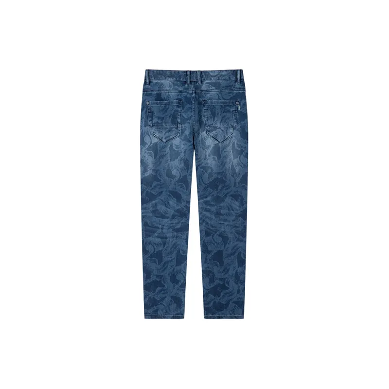 DAVID NAMAN Jeans Men Denim Blue-1