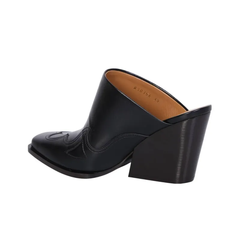 Stella McCartney Square Toe Slip On Mules Women's-4