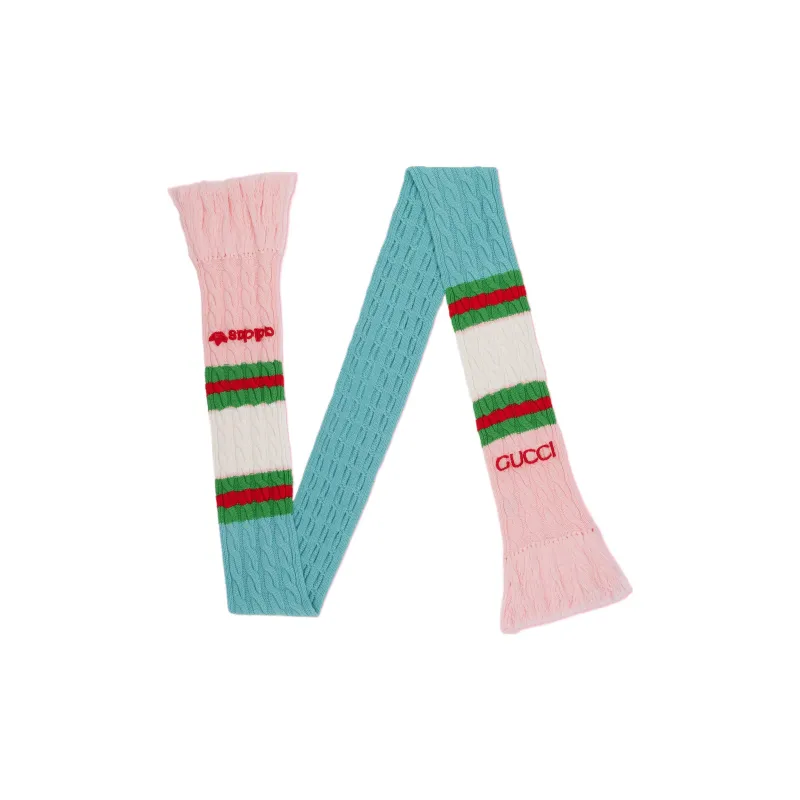 GUCCI Adidas X Gucci Co branded Series Knit Scarves Women's-1