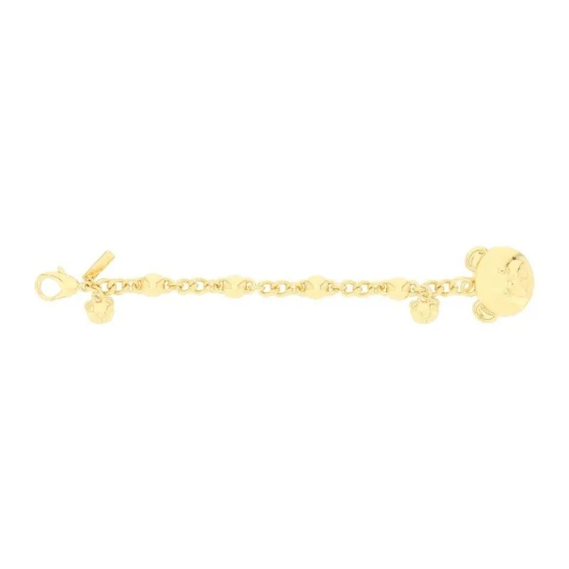 MOSCHINO Teddy Bear Chained Bracelet-1