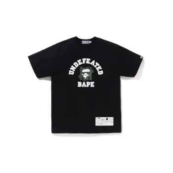 A BATHING APE X Undefeated College Tee FW22