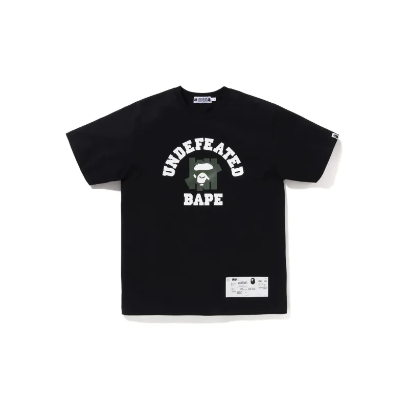 Bape X Undefeated College Tee FW22-0
