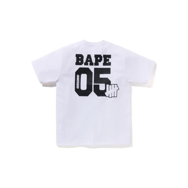 Bape X Undefeated College Tee FW22-3