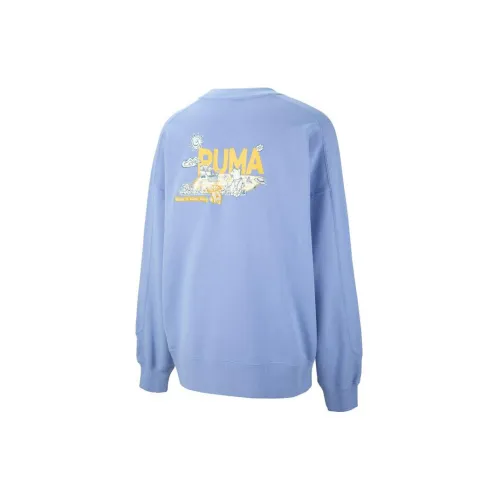 PUMA CLASSICS Joy Sweatshirts Women's Lavender