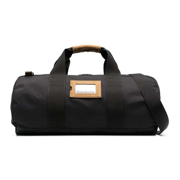 Acne Studios Nylon Handbag Travel Bag Women's Black-0