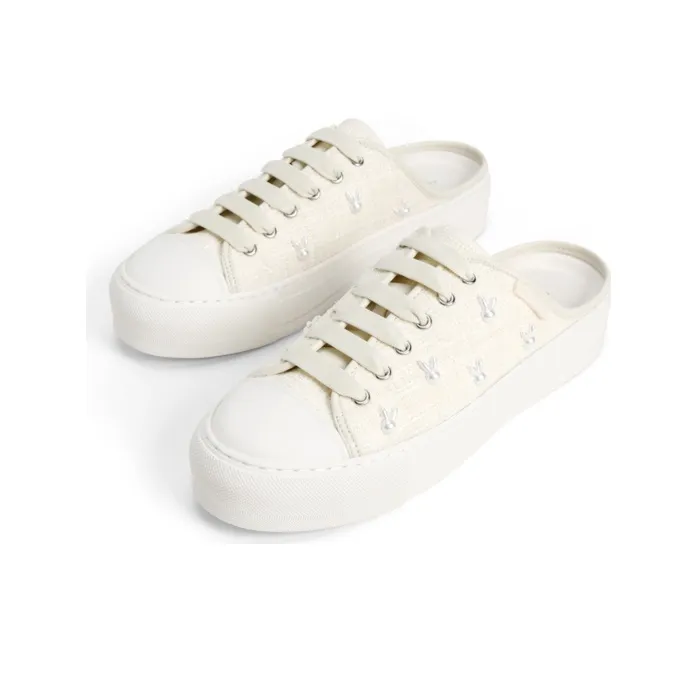 CHARLES&KEITH Small Ck Fashion Slippers Women's Solid Color-5