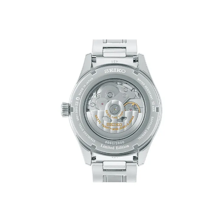 SEIKO Automatic Mechanical Movement Stainless Steel Strap Watch Men's Watch Multicolor Watch Dial-2