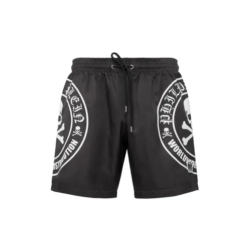 PHILIPP PLEIN Casual Shorts Men Black