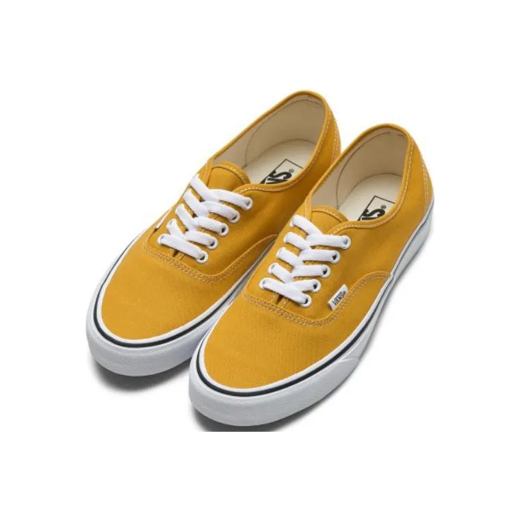 Vans Authentic Color Theory 'Golden Yellow'-1