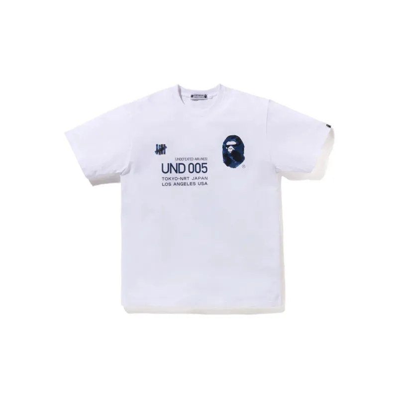 A BATHING APE X Undefeated 005 Tee FW22-2