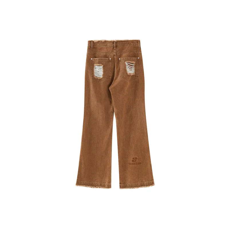 OWOX Jeans Women's Brown-1