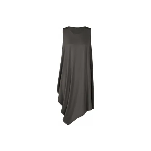 ISSEY MIYAKE Sleeveless Dresses Women's Dark Gray