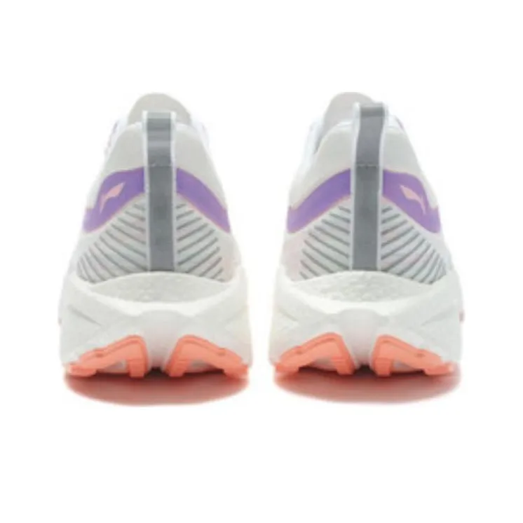 LINING Super Light 18 Running Shoes Women's Low Top White/Purple-2