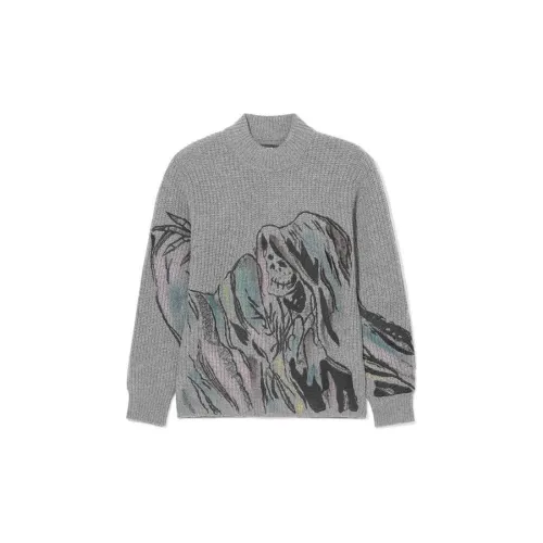 AMIRI Cashmere Sweaters Men Gray