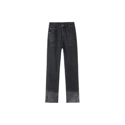 MITUAN Jeans Women's Black Gray