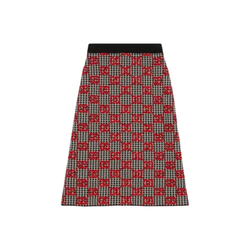 GUCCI Casual Long Skirts Women's Multicolor