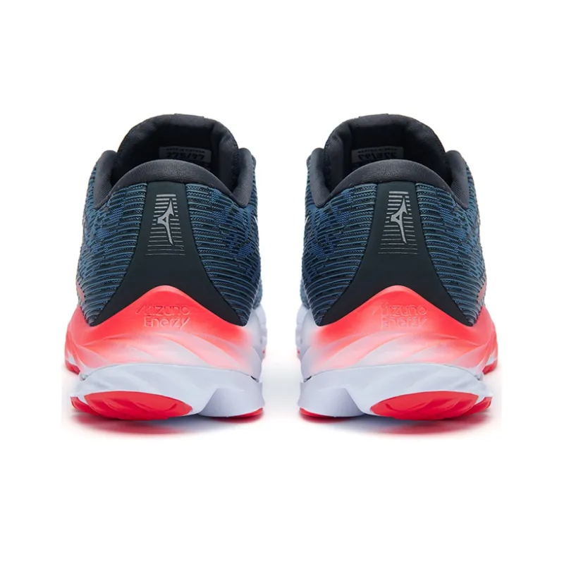 Mizuno Wave Rider 26 'Navy Teal Bright Orange'-4