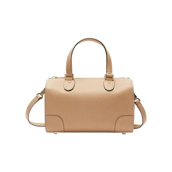 Valextra Calfskin Shoulder Bag, Crossbody Bag Mini Women's Brown