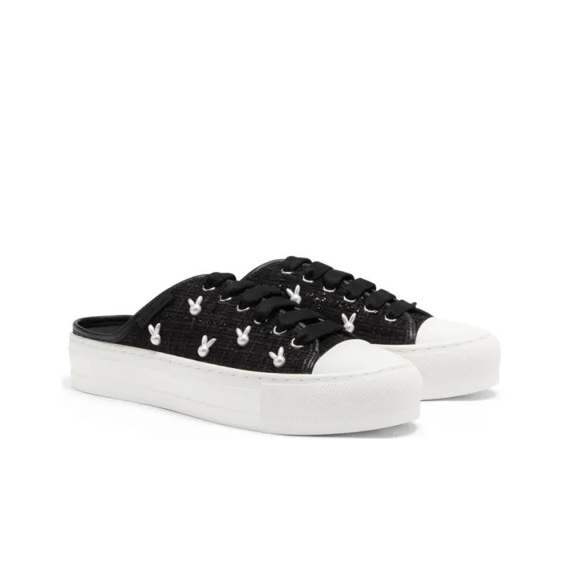 CHARLES&KEITH Small Ck Fashion Slippers Women's Solid Color-1