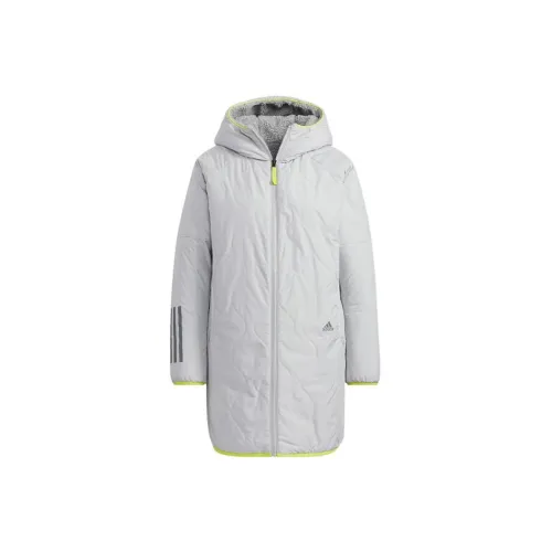 Adidas Puffer Jackets Women's Gray