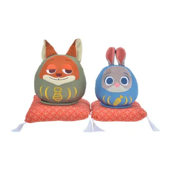 Disney Year Of The Rabbit Blessing 'Tuantuan' Collection Judy Nick Style Dolls Plush Doll 22.5cm Height