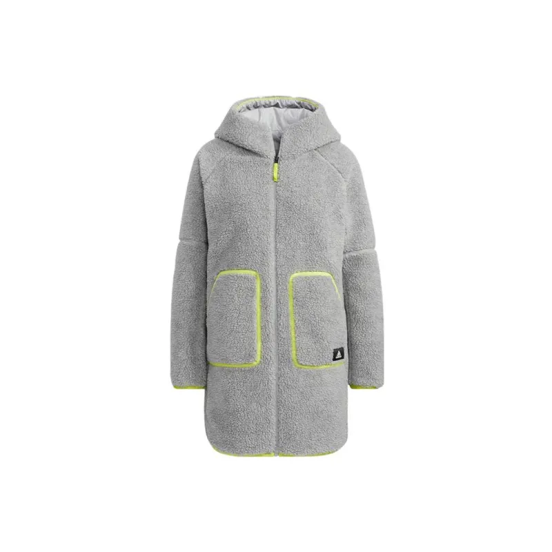 Adidas Puffer Jacket Women's Gray-1
