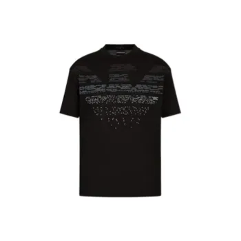 EMPORIO ARMANI SS23 T Shirt Men's Black