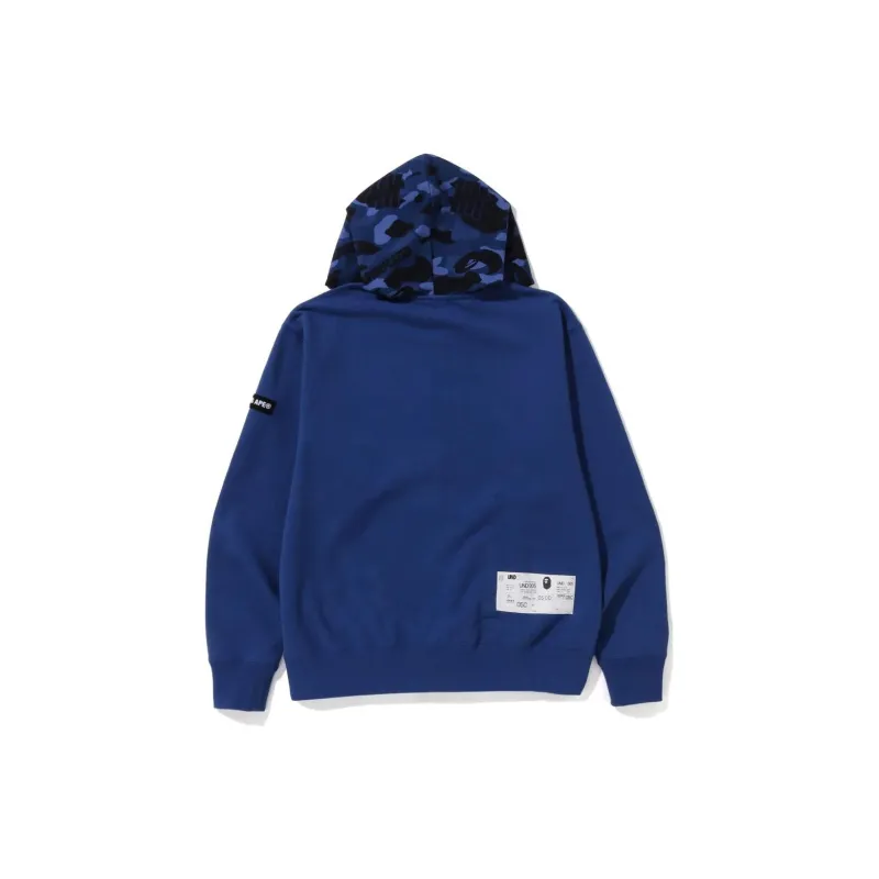 Bape X Undefeated Color Camo Relaxed Zip Hoodie-1