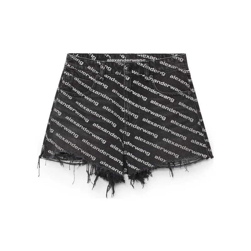 Alexander Wang Bite Logo Shorts-1