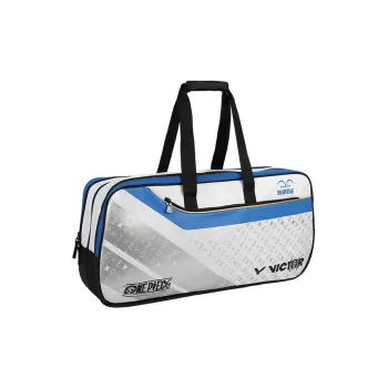 VICTOR × One Piece Collaboration Polyester With PU Sports Handbag Regular Unisex White