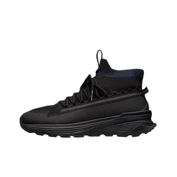 Moncler Monte Runner Low Top Sports Casual Shoes Men's Black