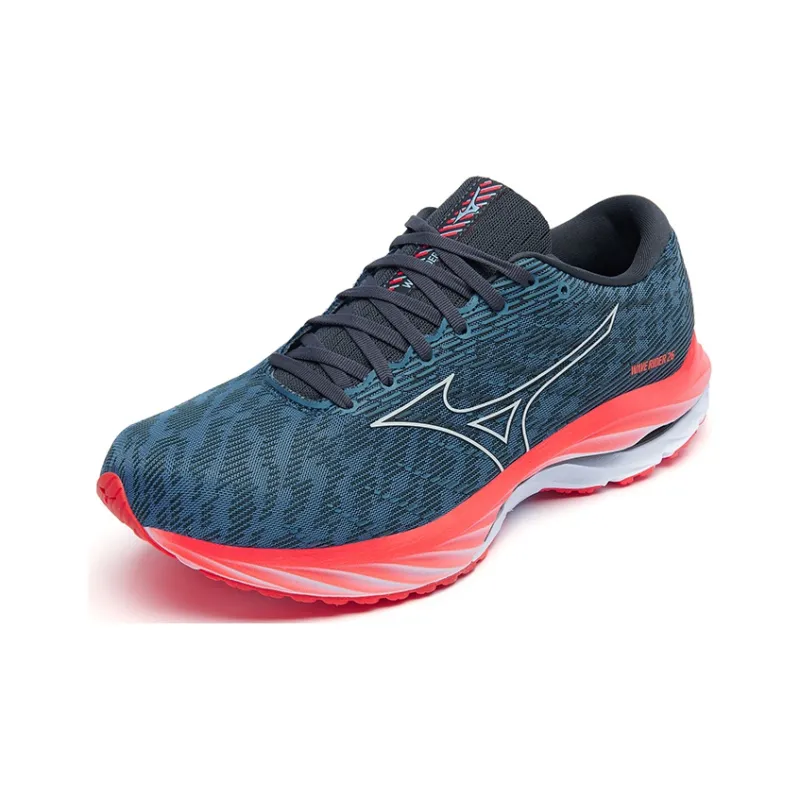 Mizuno Wave Rider 26 'Navy Teal Bright Orange'-2
