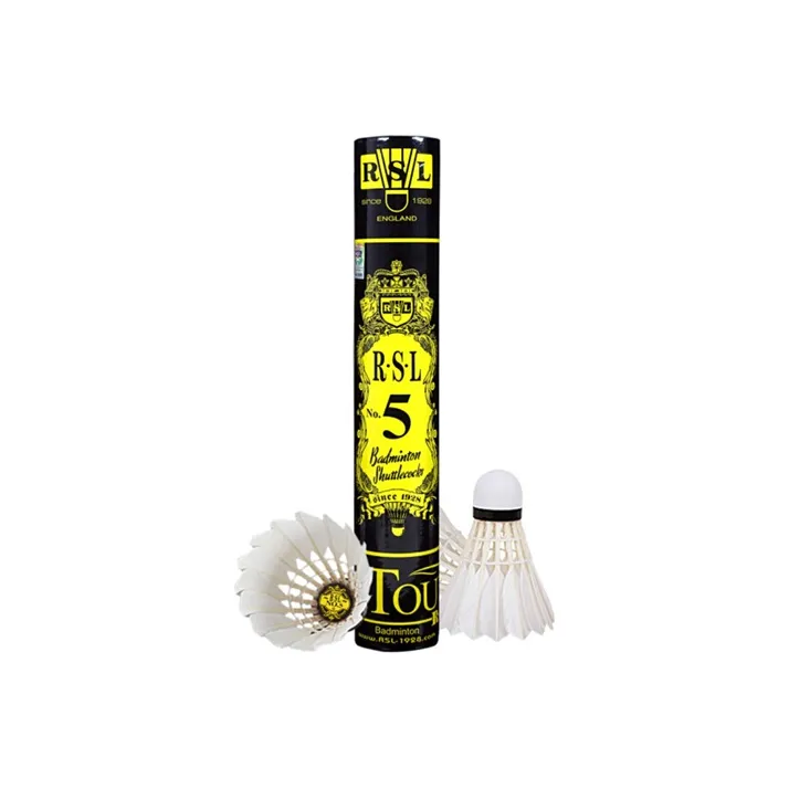 RSL Duck Feather Shuttlecock 12 Pack CiGu Duck Feather Training Ball Shuttlecocks-2