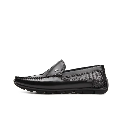 Satchi Dress Shoes Men Low-Top Black