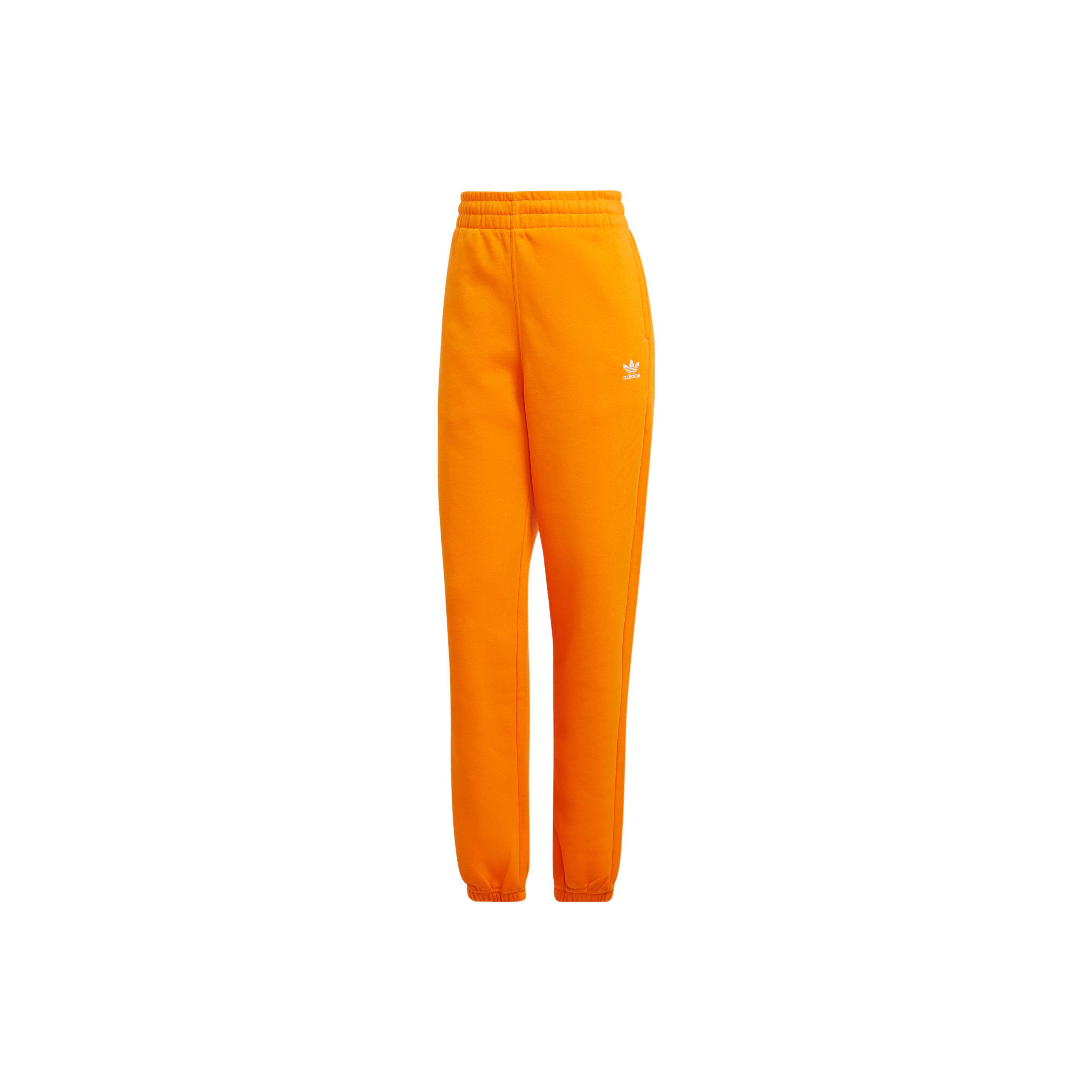 Adidas sweatpants orange on sale