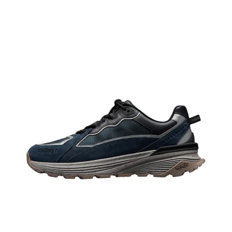 Moncler Lite Runner Cushioning, Wear Resistant Low Top Casual Shoes Men's Light Blue-0
