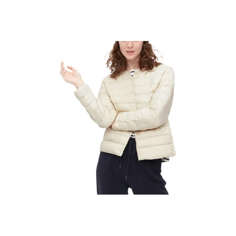 UNIQLO Down Jackets Women's Light Beige-1