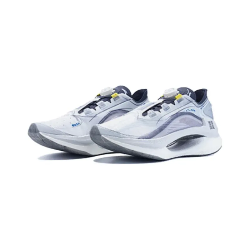 LiNing Jueying Non slip Lightweight Low Top Running Shoes Men's Light Smoke Gray-2