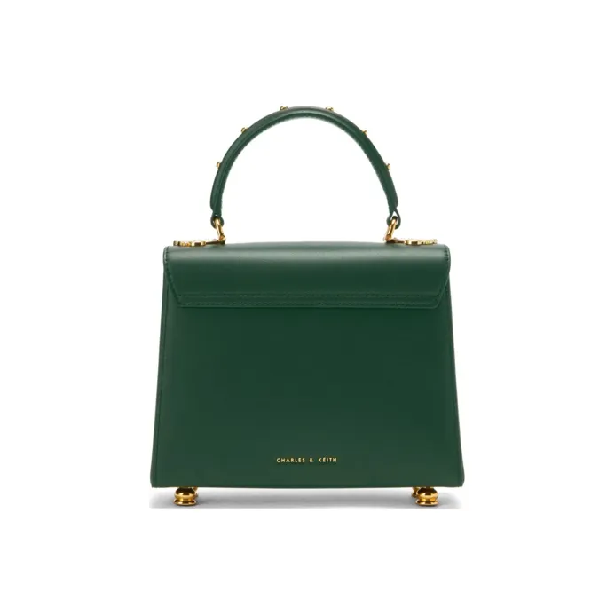 CHARLES&KEITH Metal Small Square Bag, Shoulder Bag, Crossbody Bag, Handbag Trumpets Women's Multicolor-3