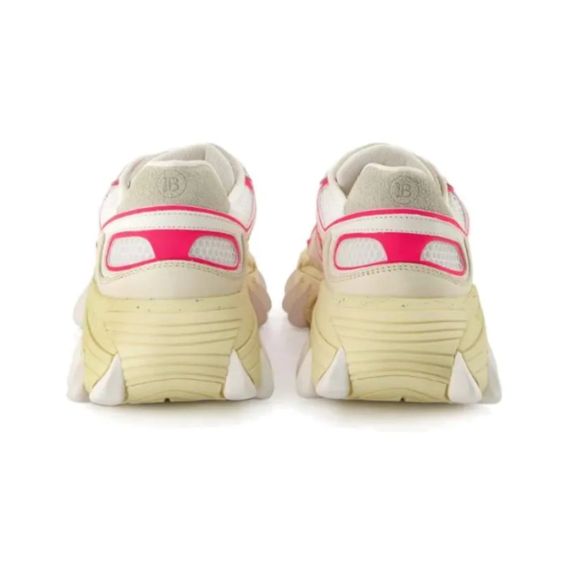 BALMAIN B East Panelled Lace up Sneakers Women's-4