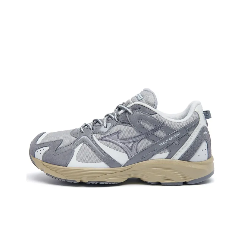 Mizuno LG 90s EC Wear Resistant Slip Resistant Low Top Running Shoes Unisex Gray-0