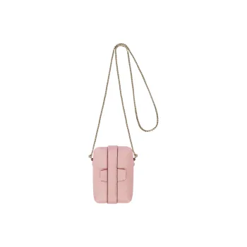 Valextra Tric Trac Calfskin Box Bag Handbag Shoulder Bag Crossbody Bag Extra Mini Women's Pink