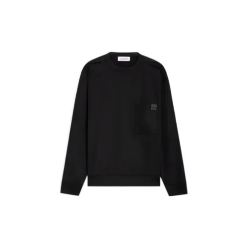 Lanvin SS23 Sweatshirts Men Black