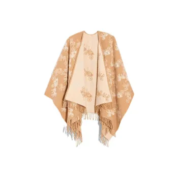 COACH Shawl Women's Light Brown