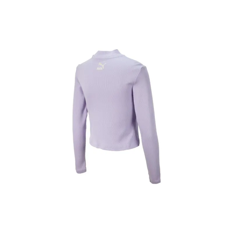 PUMA T Shirt Women's Light Purple-1