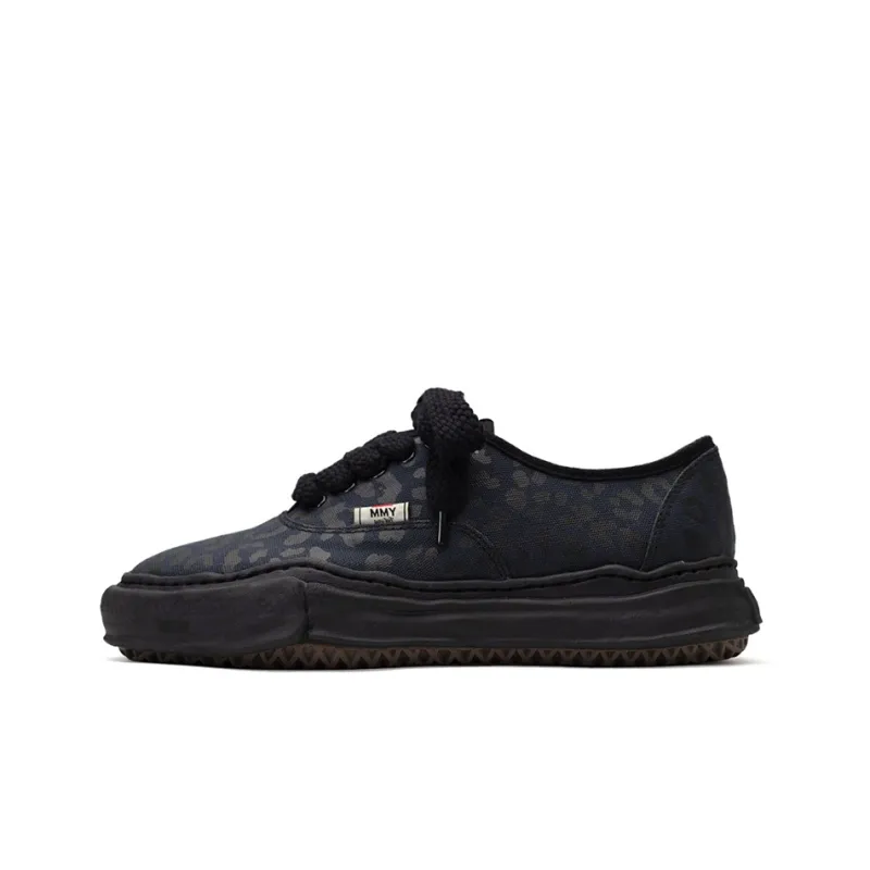 Maison MIHARA YASUHIRO Leopard-print Low-top Sneakers-0