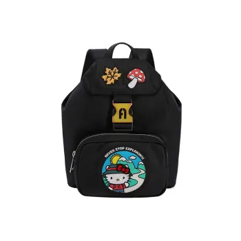 Furla Hello Kitty Collaboration 1927 Collection Nylon Backpack Mini Women's Black