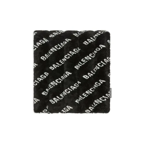 Balenciaga Knit Scarves Women's Black