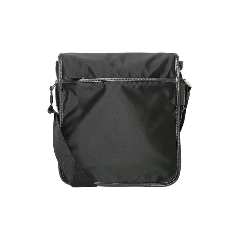 PRADA Nylon Messenger Bag Shoulder Bag Crossbody Bag Men's Black-2